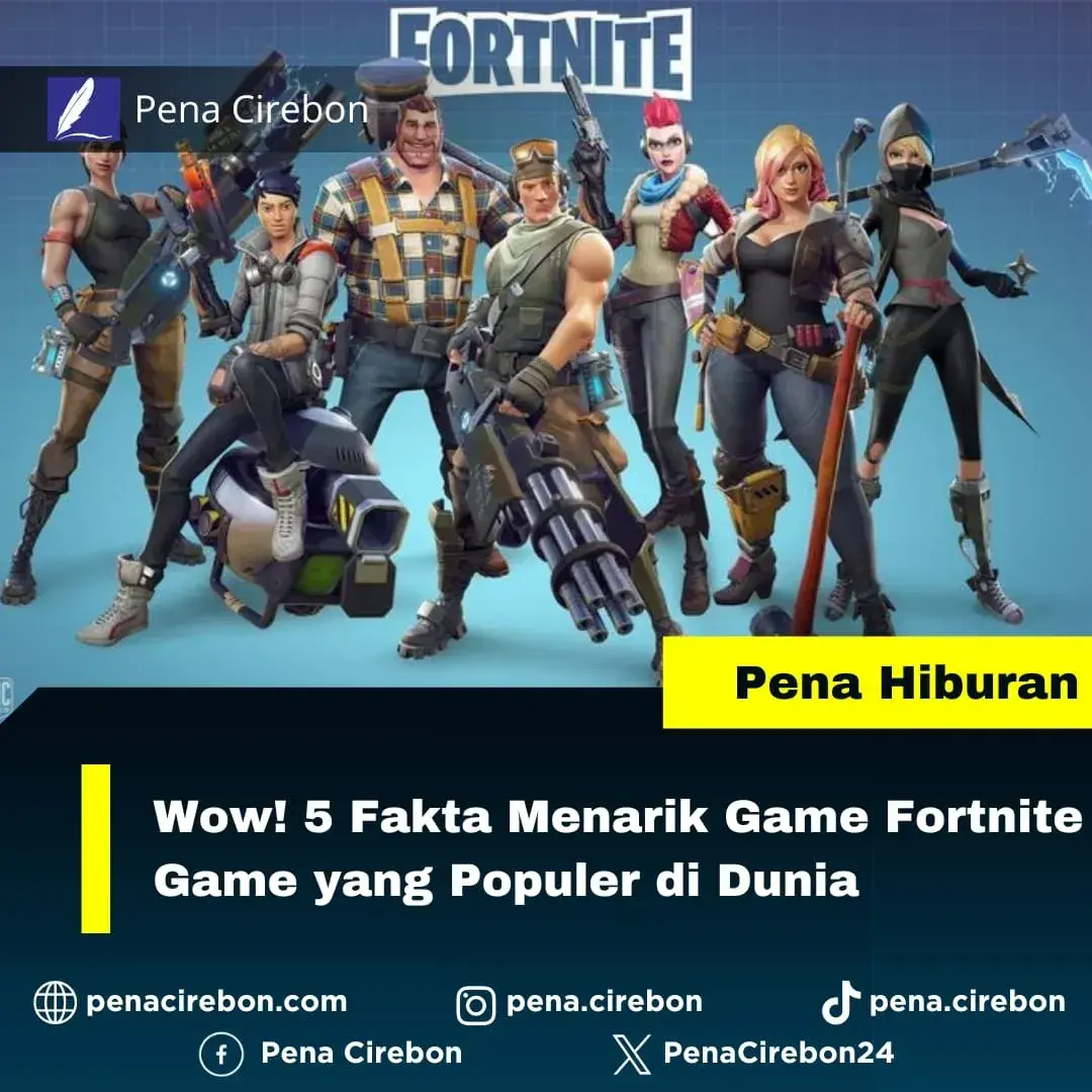 5 Fakta menarik game Fortnite
