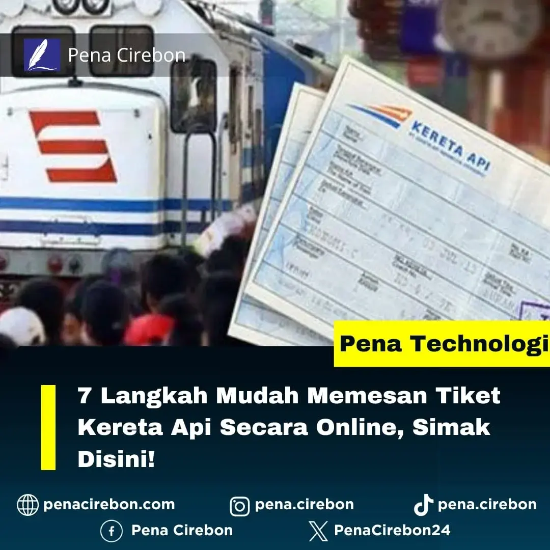 Memesan tiket kereta api secara online