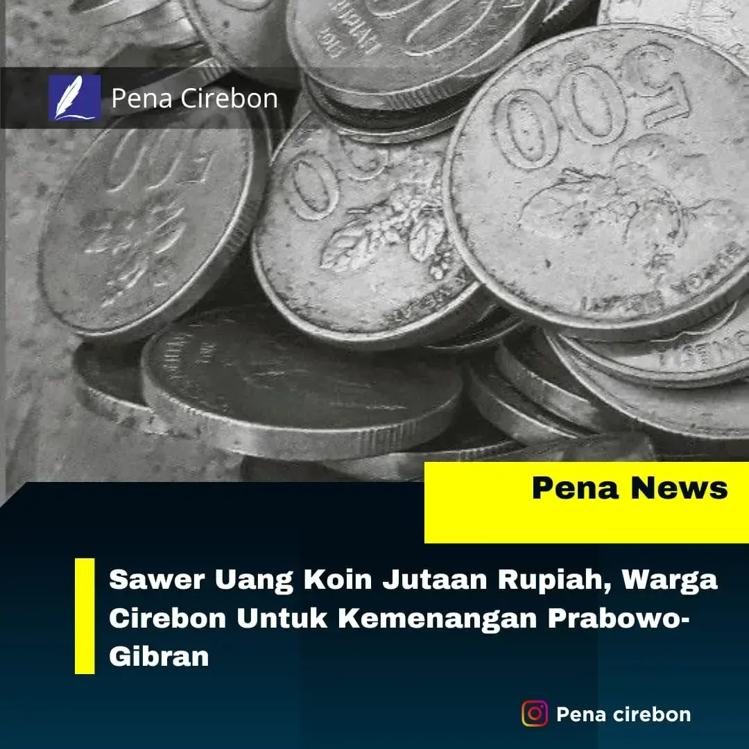 Sawer Uang Koin Jutaan Rupiah