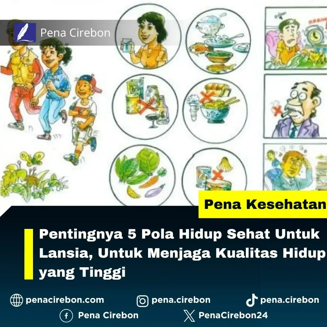 Pola hidup sehat untuk lansia