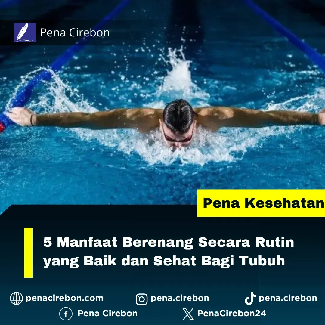 Manfaat berenang secara rutin